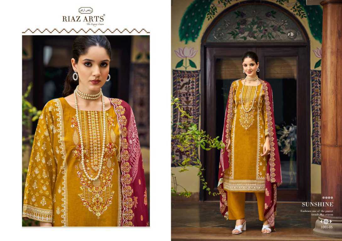 Riaz Arts Bin Saeed Vol 11 by Mumtaz Arts Cotton Salwar Suit Catalog 6 Pcs (2) Riaz Arts Bin Saeed Vol 11 by Mumtaz Arts Cotton Salwar Suit Catalog 6 Pcs - Image 3