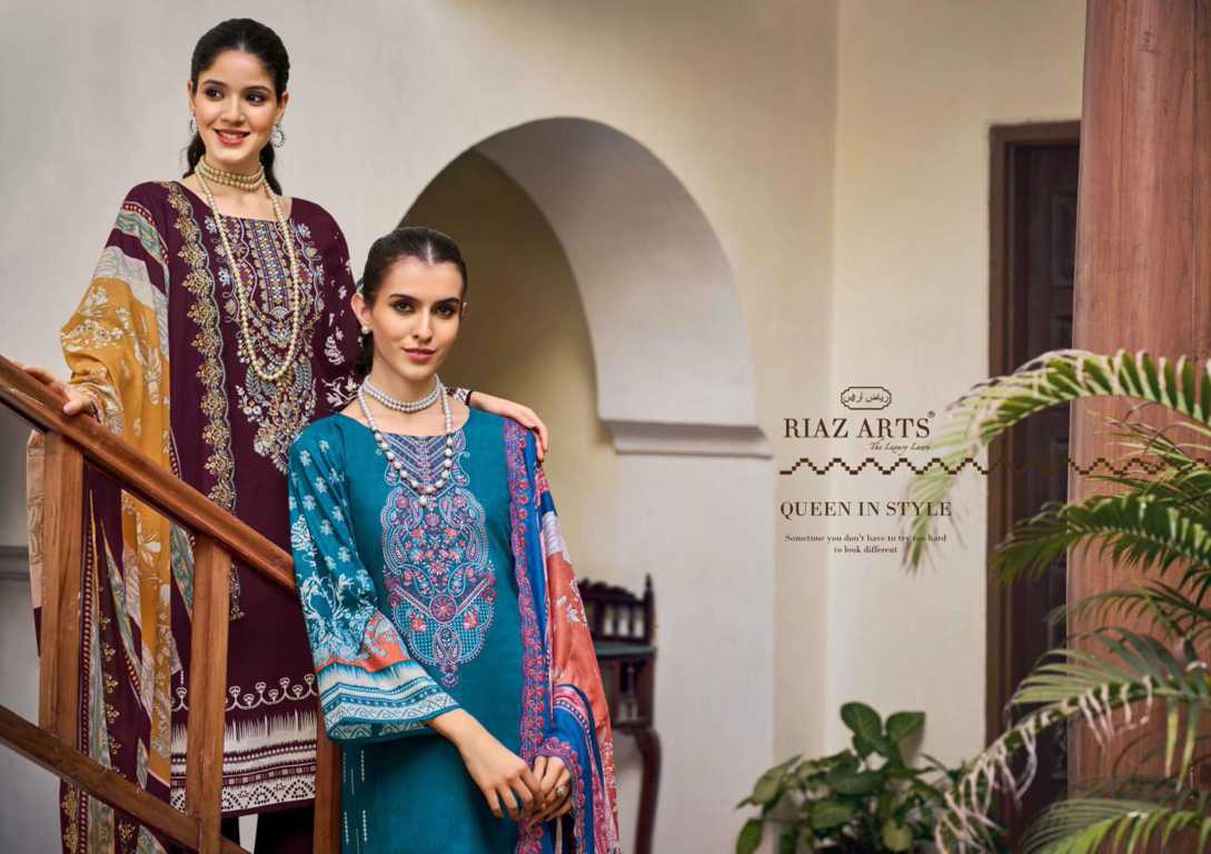 Riaz Arts Bin Saeed Vol 11 by Mumtaz Arts Cotton Salwar Suit Catalog 6 Pcs (5) Riaz Arts Bin Saeed Vol 11 by Mumtaz Arts Cotton Salwar Suit Catalog 6 Pcs - Image 6