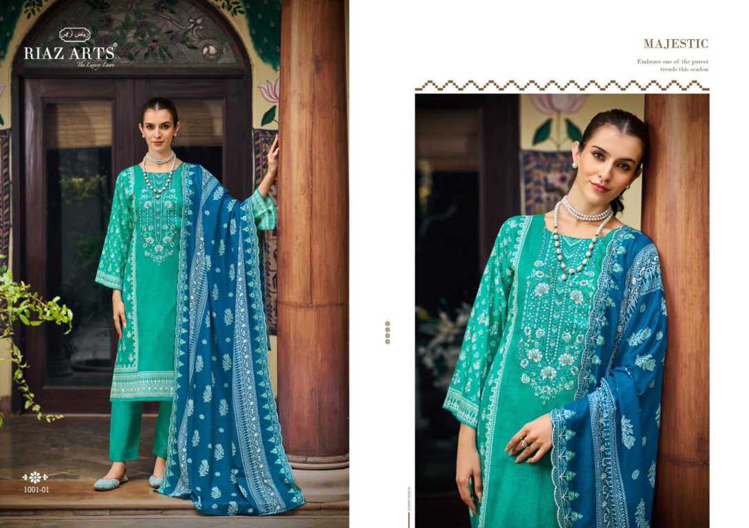 Riaz Arts Bin Saeed Vol 11 by Mumtaz Arts Cotton Salwar Suit Catalog 6 Pcs (7) Riaz Arts Bin Saeed Vol 11 by Mumtaz Arts Cotton Salwar Suit Catalog 6 Pcs - Image 8