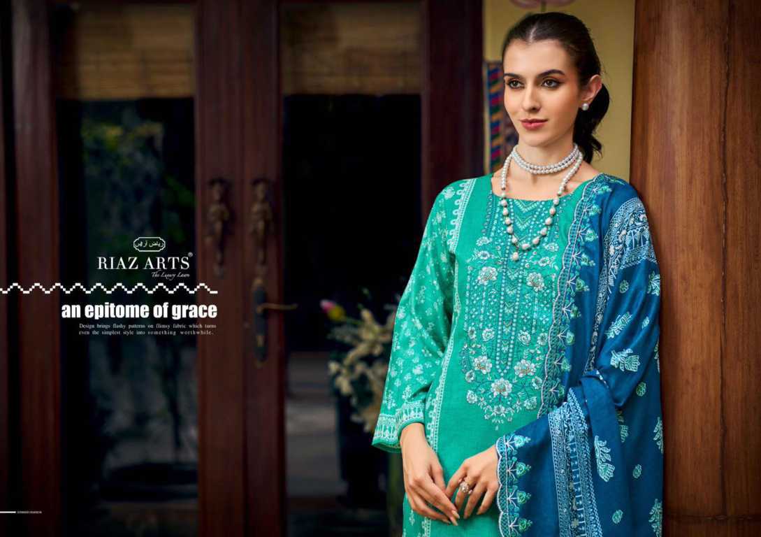 Riaz Arts Bin Saeed Vol 11 by Mumtaz Arts Cotton Salwar Suit Catalog 6 Pcs (8) Riaz Arts Bin Saeed Vol 11 by Mumtaz Arts Cotton Salwar Suit Catalog 6 Pcs - Image 9