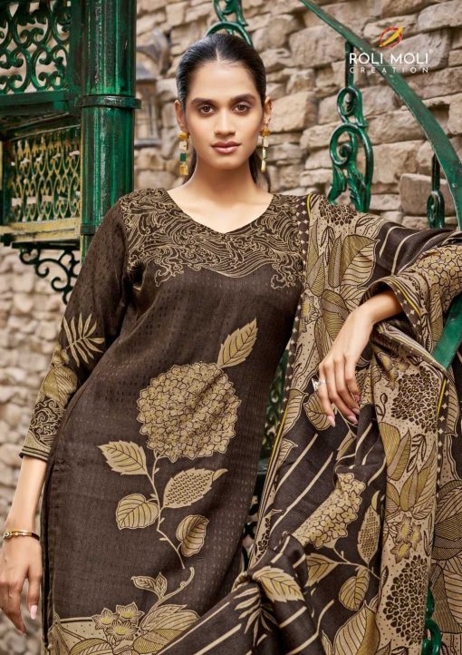 Roli Moli Safina Pashmina Salwar Suit Catalog 8 Pcs - Image 10