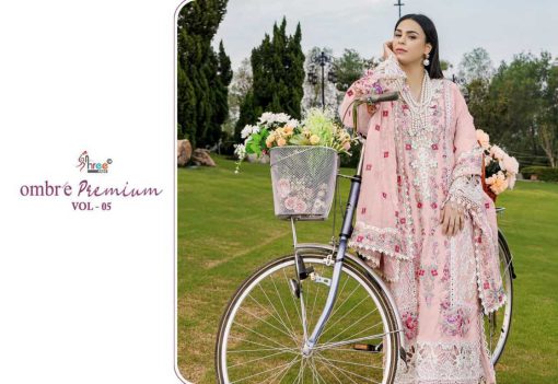 Shree Fabs Ombre Premium Vol 5 Cotton Salwar Suit Catalog 7 Pcs - Image 4