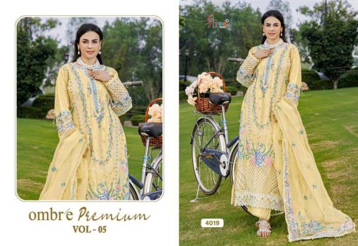 Shree Fabs Ombre Premium Vol 5 Cotton Salwar Suit Catalog 7 Pcs - Image 6