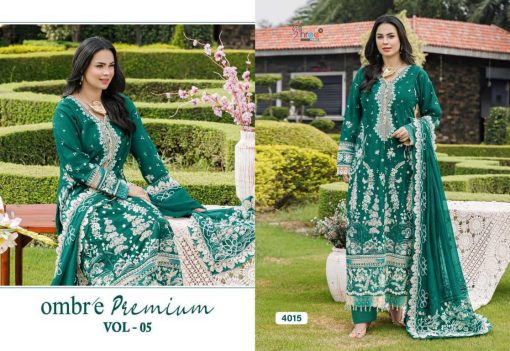 Shree Fabs Ombre Premium Vol 5 Cotton Salwar Suit Catalog 7 Pcs - Image 7