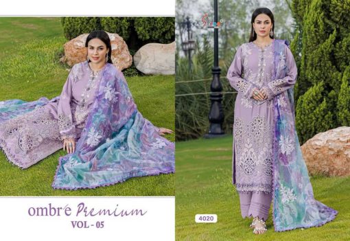 Shree Fabs Ombre Premium Vol 5 Cotton Salwar Suit Catalog 7 Pcs - Image 8