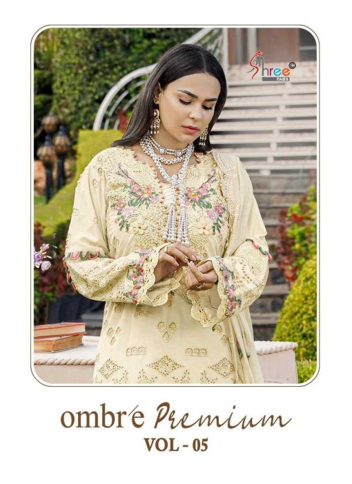 Shree Fabs Ombre Premium Vol 5 Cotton Salwar Suit Catalog 7 Pcs - Image 10