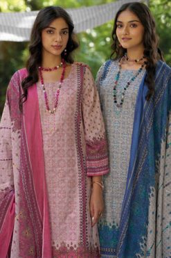 Shree Fabs Riwayat Lawn Embroidered Collection Cotton Salwar Suit Catalog 4 Pcs 247x371 - Surat Fabrics