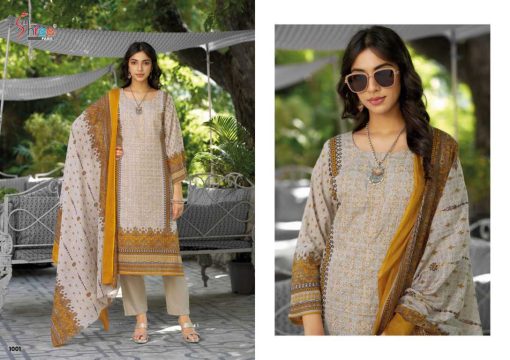 Shree Fabs Riwayat Lawn Embroidered Collection Cotton Salwar Suit Catalog 4 Pcs - Image 4