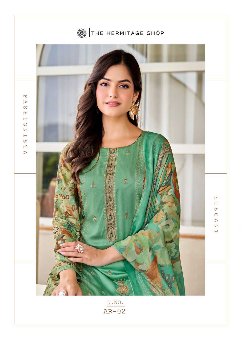 The Heritage Shop Aaranya Viscose Salwar Suit Catalog 6 Pcs (10) The Heritage Shop Aaranya Viscose Salwar Suit Catalog 6 Pcs - Image 11