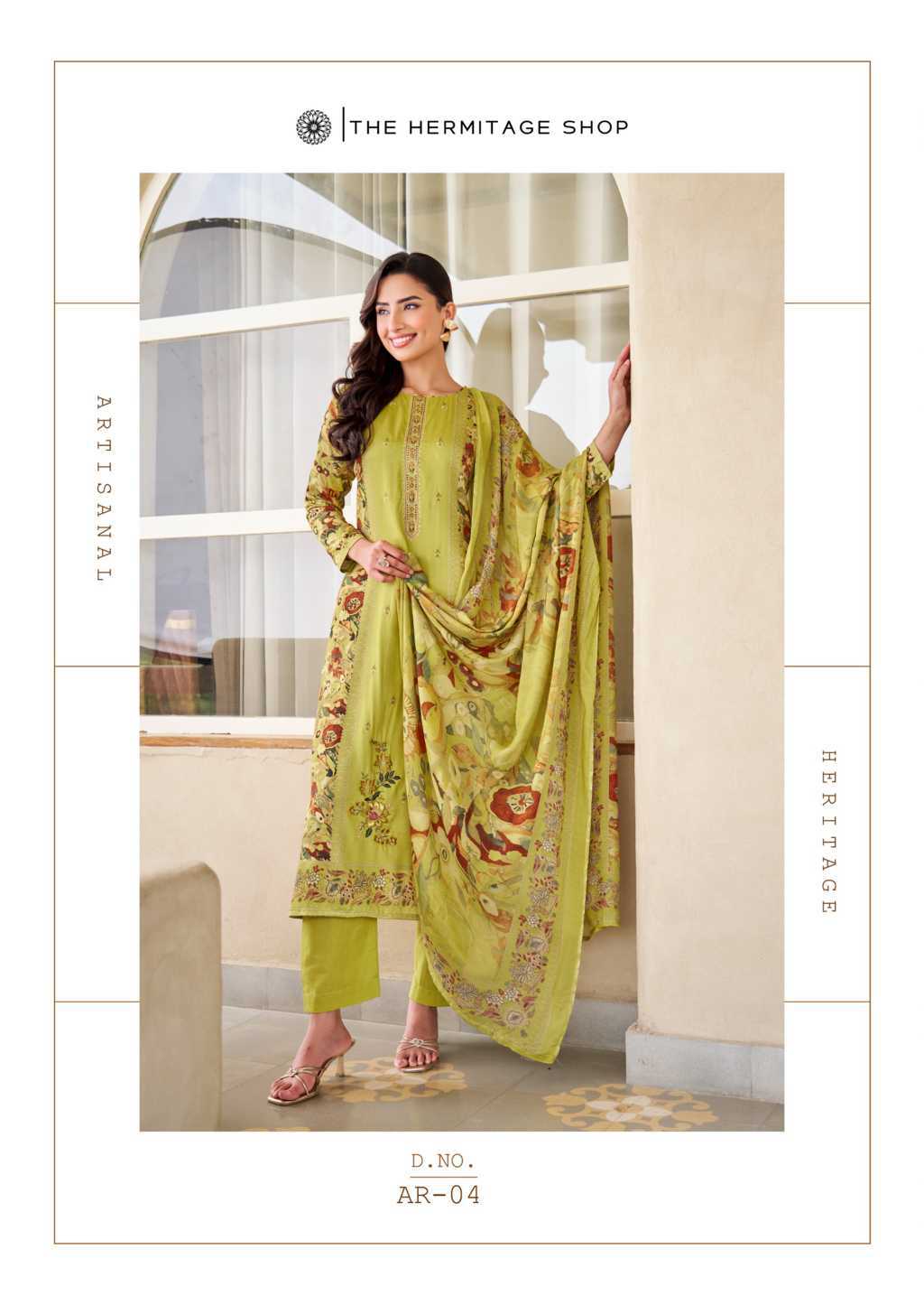 The Heritage Shop Aaranya Viscose Salwar Suit Catalog 6 Pcs (14) The Heritage Shop Aaranya Viscose Salwar Suit Catalog 6 Pcs - Image 15