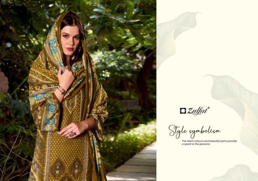 Zulfat Begum by Belliza Pashmina Salwar Suit Catalog 6 Pcs - Image 11