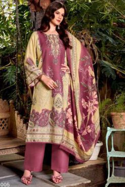 Zulfat Begum by Belliza Pashmina Salwar Suit Catalog 6 Pcs