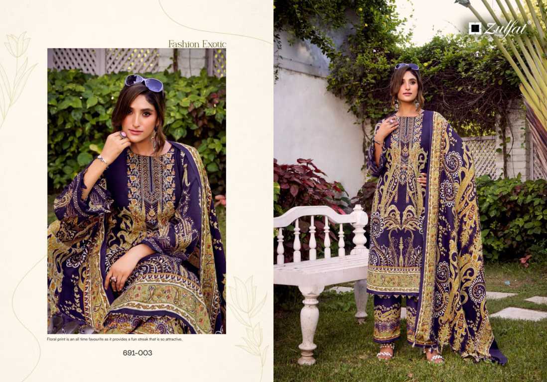 Zulfat Jannat by Belliza Pashmina Salwar Suit Catalog 6 Pcs (2) Zulfat Jannat by Belliza Pashmina Salwar Suit Catalog 6 Pcs - Image 3