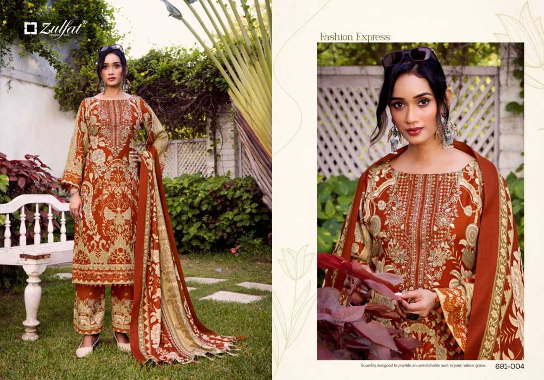 Zulfat Jannat by Belliza Pashmina Salwar Suit Catalog 6 Pcs (3) Zulfat Jannat by Belliza Pashmina Salwar Suit Catalog 6 Pcs - Image 4