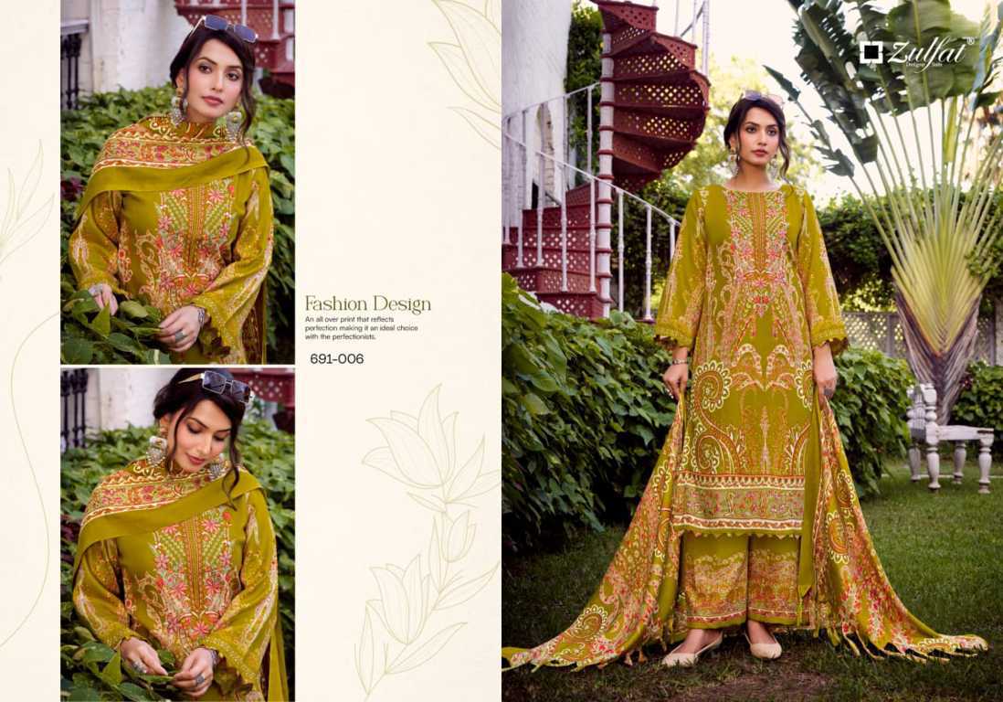 Zulfat Jannat by Belliza Pashmina Salwar Suit Catalog 6 Pcs (5) Zulfat Jannat by Belliza Pashmina Salwar Suit Catalog 6 Pcs - Image 6