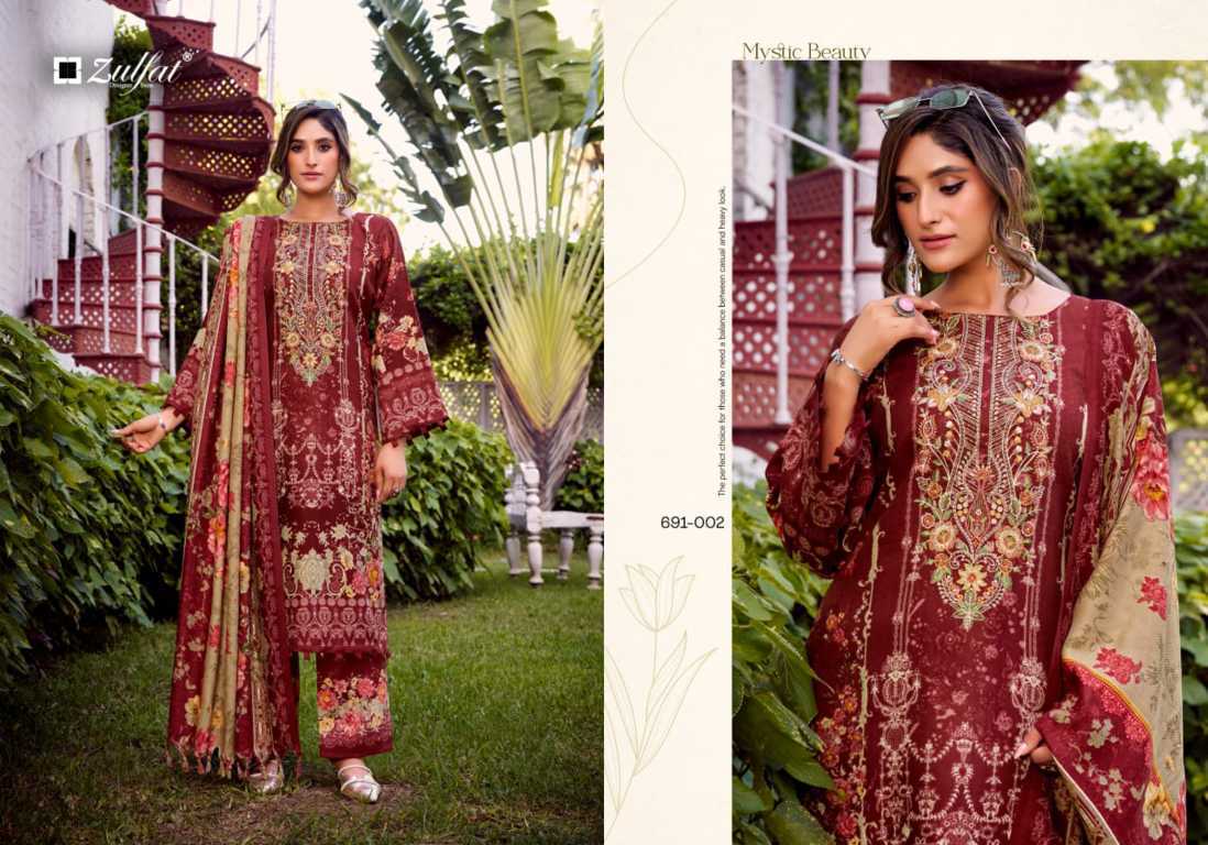 Zulfat Jannat by Belliza Pashmina Salwar Suit Catalog 6 Pcs (7) Zulfat Jannat by Belliza Pashmina Salwar Suit Catalog 6 Pcs - Image 8