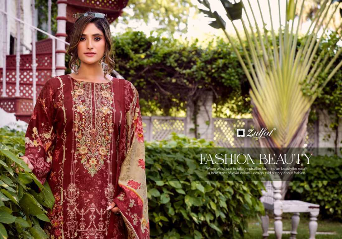Zulfat Jannat by Belliza Pashmina Salwar Suit Catalog 6 Pcs (8) Zulfat Jannat by Belliza Pashmina Salwar Suit Catalog 6 Pcs - Image 9
