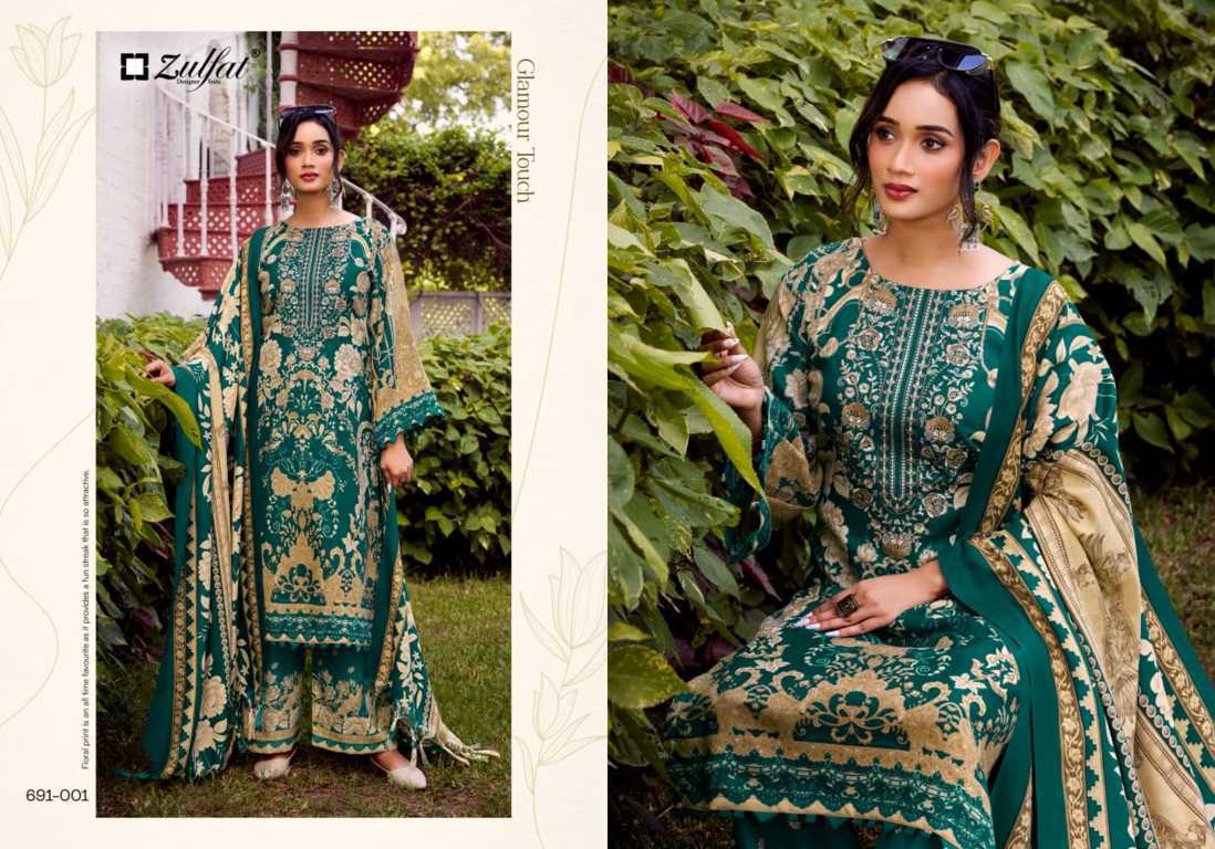 Zulfat Jannat by Belliza Pashmina Salwar Suit Catalog 6 Pcs (9) Zulfat Jannat by Belliza Pashmina Salwar Suit Catalog 6 Pcs - Image 10