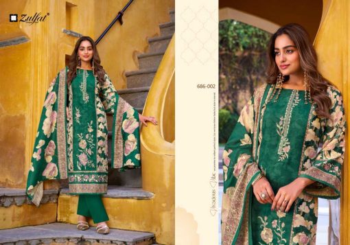 Zulfat Kalamkari by Belliza Pashmina Salwar Suit Catalog 6 Pcs - Image 5