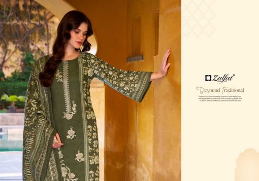 Zulfat Kalamkari by Belliza Pashmina Salwar Suit Catalog 6 Pcs - Image 9