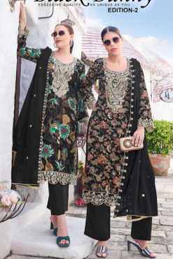 Alok Black Bunny Vol 2 Rayon Salwar Suit Catalog 6 Pcs 247x371 - Surat Fabrics