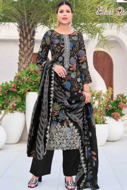 Alok Black Queen Rayon Salwar Suit Catalog 6 Pcs