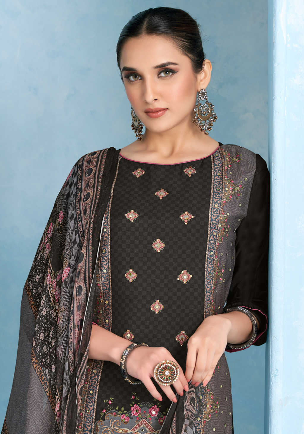 Alok Crazy Vol 3 Viscose Salwar Suit Catalog 6 Pcs (11) Alok Crazy Vol 3 Viscose Salwar Suit Catalog 6 Pcs - Image 12