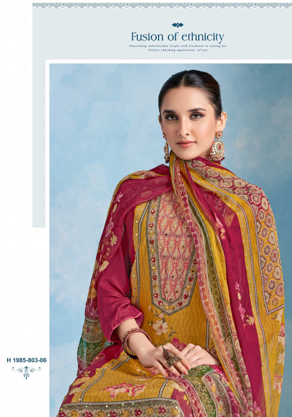 Alok Crazy Vol 3 Viscose Salwar Suit Catalog 6 Pcs (17) Alok Crazy Vol 3 Viscose Salwar Suit Catalog 6 Pcs - Image 18