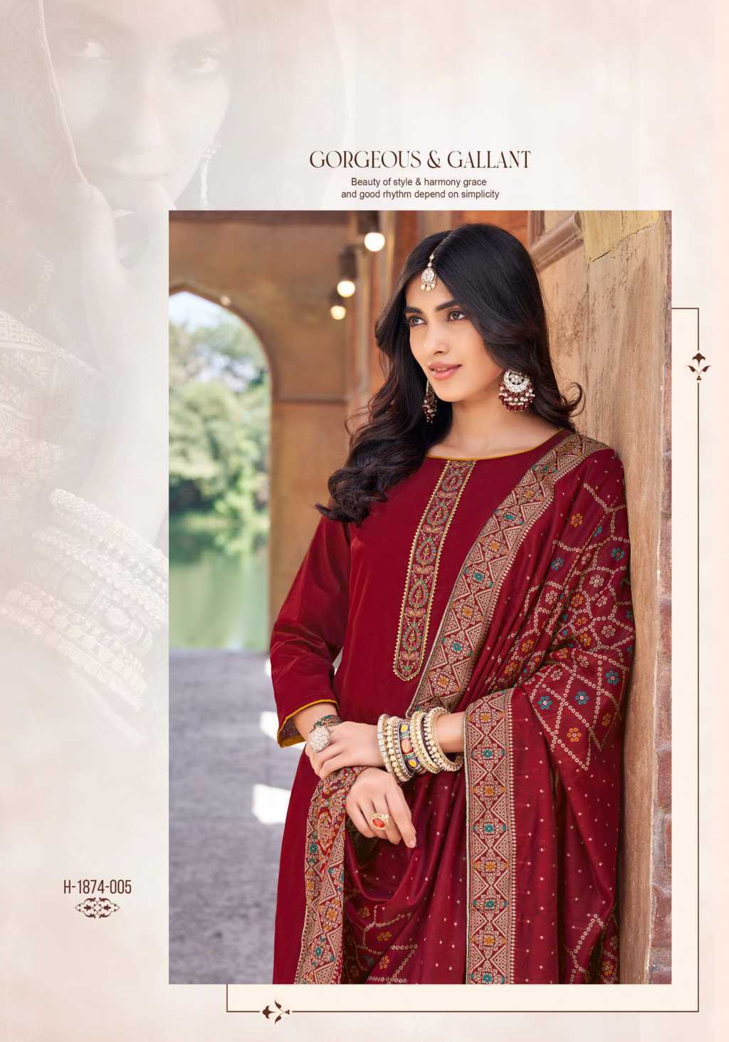 Alok Glossy Touch Vol 4 Cotton Salwar Suit Catalog 6 Pcs (3) Alok Glossy Touch Vol 4 Cotton Salwar Suit Catalog 6 Pcs - Image 4