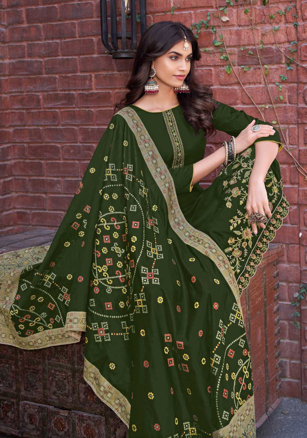 Alok Glossy Touch Vol 4 Cotton Salwar Suit Catalog 6 Pcs (5) Alok Glossy Touch Vol 4 Cotton Salwar Suit Catalog 6 Pcs - Image 6