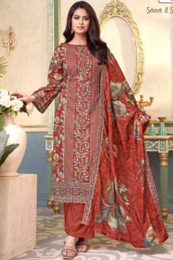 Alok Sana and Sara Cotton Salwar Suit Catalog 6 Pcs 247x371 - Surat Fabrics