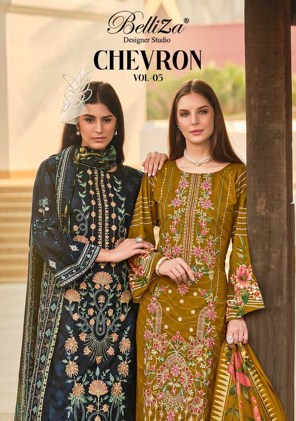 Belliza Chevron Vol 5 Cotton Salwar Suit Catalog 6 Pcs (1) Belliza Chevron Vol 5 Cotton Salwar Suit Catalog 6 Pcs - Image 2