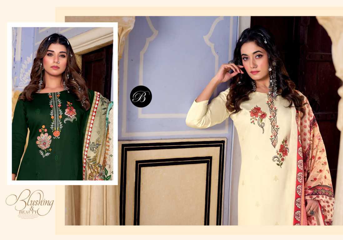 Belliza Zarqash Vol 11 Cotton Salwar Suit Catalog 6 Pcs (4) Belliza Zarqash Vol 11 Cotton Salwar Suit Catalog 6 Pcs - Image 5