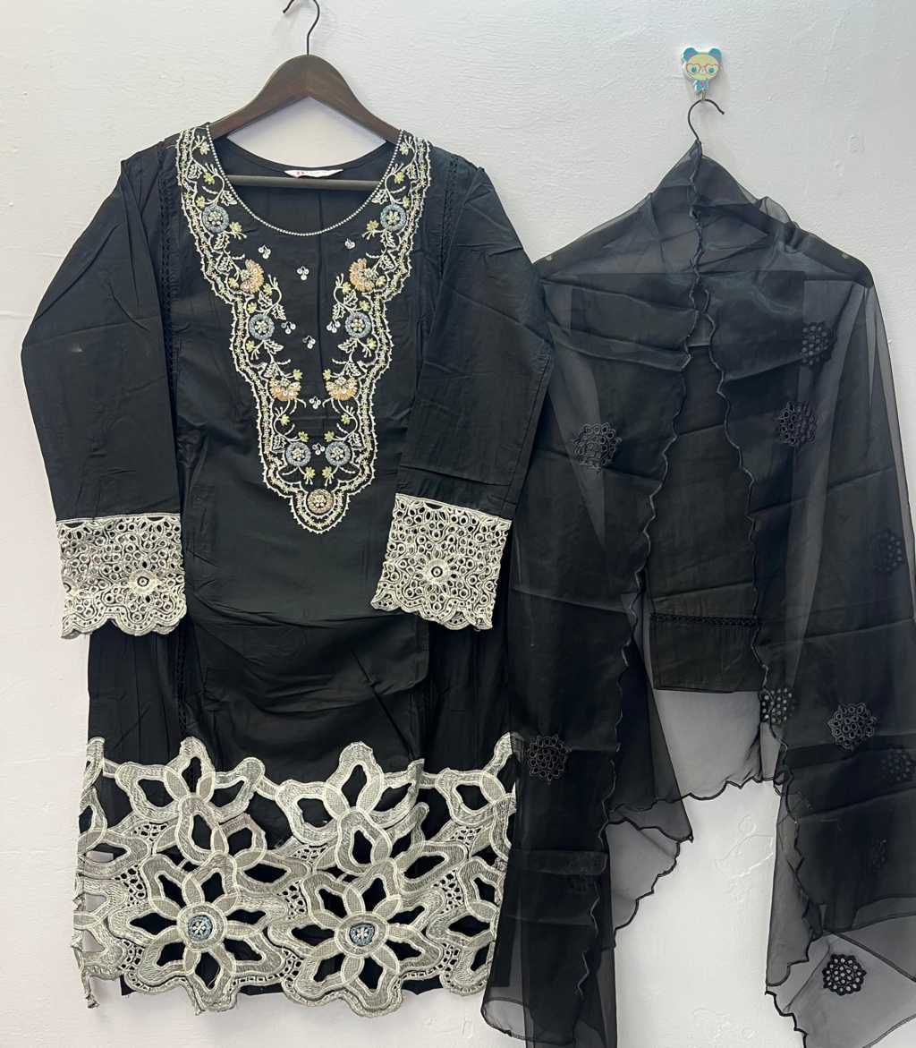 Bilqis B 200 A-D Cotton Readymade Salwar Suit Catalog 4 Pcs (6) Bilqis B 200 A-D Cotton Readymade Salwar Suit Catalog 4 Pcs - Image 7