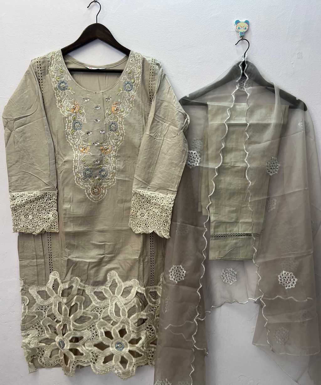 Bilqis B 200 A-D Cotton Readymade Salwar Suit Catalog 4 Pcs (8) Bilqis B 200 A-D Cotton Readymade Salwar Suit Catalog 4 Pcs - Image 9