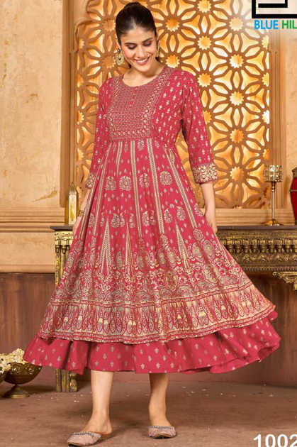 Blue Hills Kitkat Rayon Kurti Catalog 4 Pcs Blue Hills Kitkat Rayon Kurti Catalog 4 Pcs