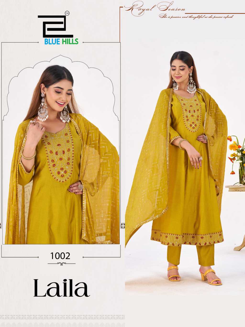 Blue Hills Laila Kurti with Dupatta Bottom Rayon Catalog 6 Pcs (5) Blue Hills Laila Kurti with Dupatta Bottom Rayon Catalog 6 Pcs - Image 6