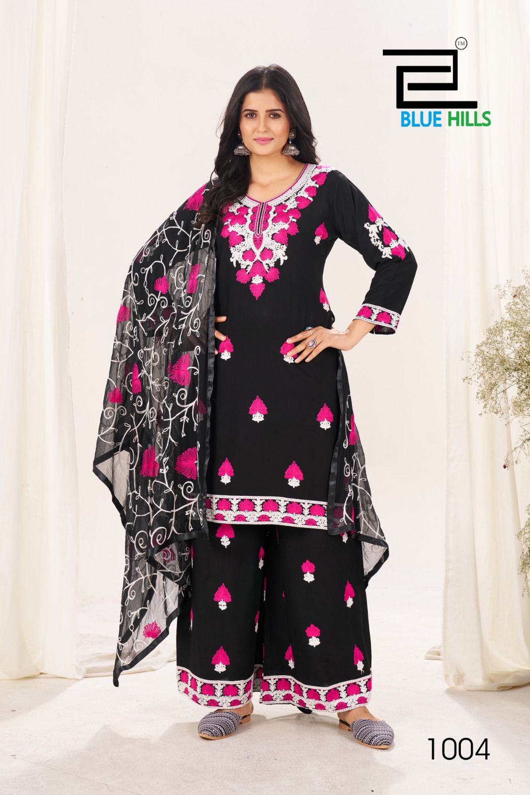 Blue Hills Pink Lotus Kurti with Dupatta Bottom Rayon Catalog 4 Pcs (1) Blue Hills Pink Lotus Kurti with Dupatta Bottom Rayon Catalog 4 Pcs - Image 2