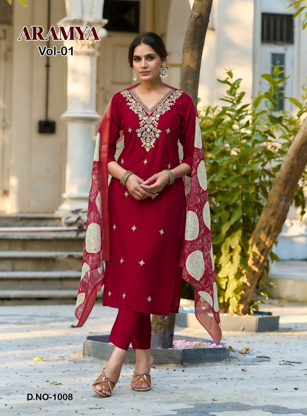 Diya Trends Aramya Vol 1 by Kajal Style Silk Kurti with Dupatta Bottom Catalog 8 Pcs (9) Diya Trends Aramya Vol 1 by Kajal Style Silk Kurti with Dupatta Bottom Catalog 8 Pcs - Image 10