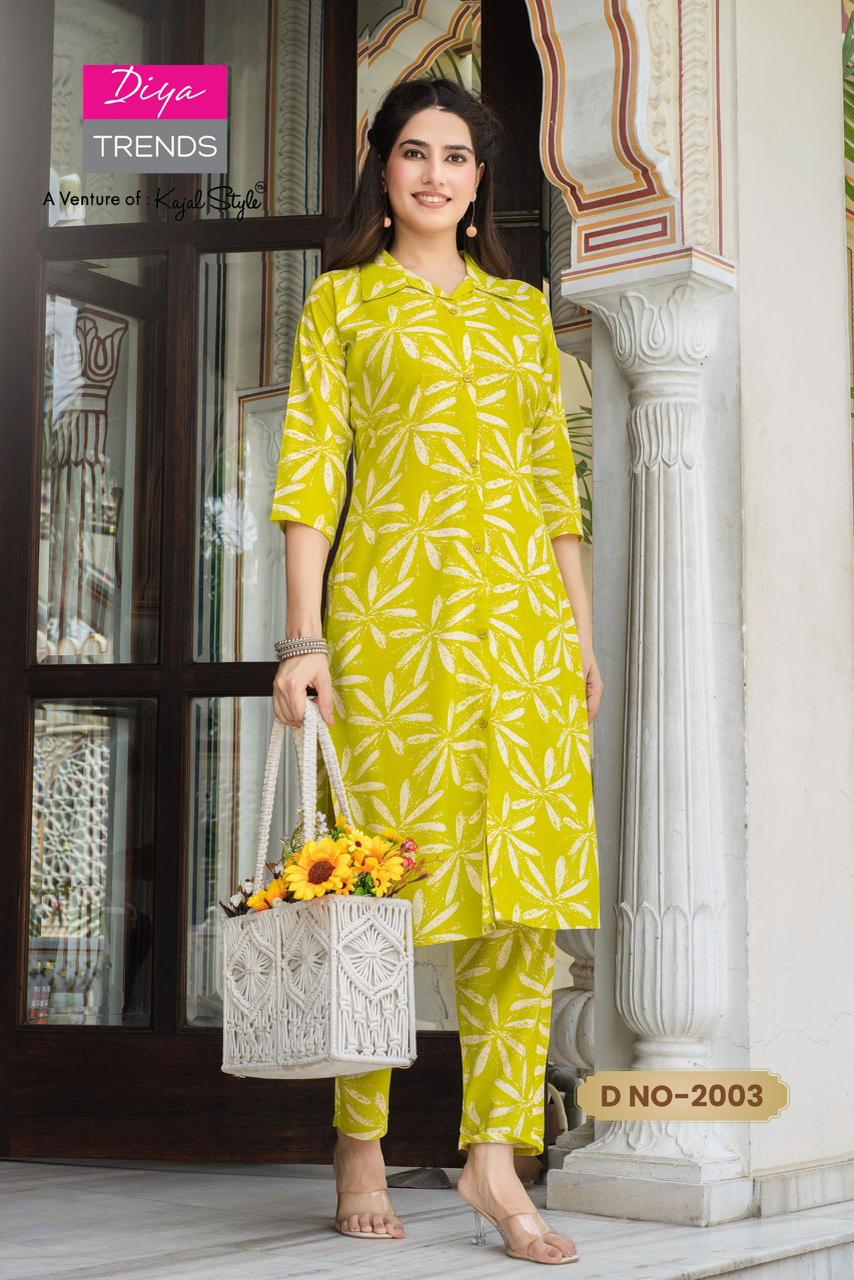 Diya Trends CO ORD Set Vol 2 by Kajal Style Wholesale Catalog 10 Pcs (3) Diya Trends CO ORD Set Vol 2 by Kajal Style Wholesale Catalog 10 Pcs - Image 4