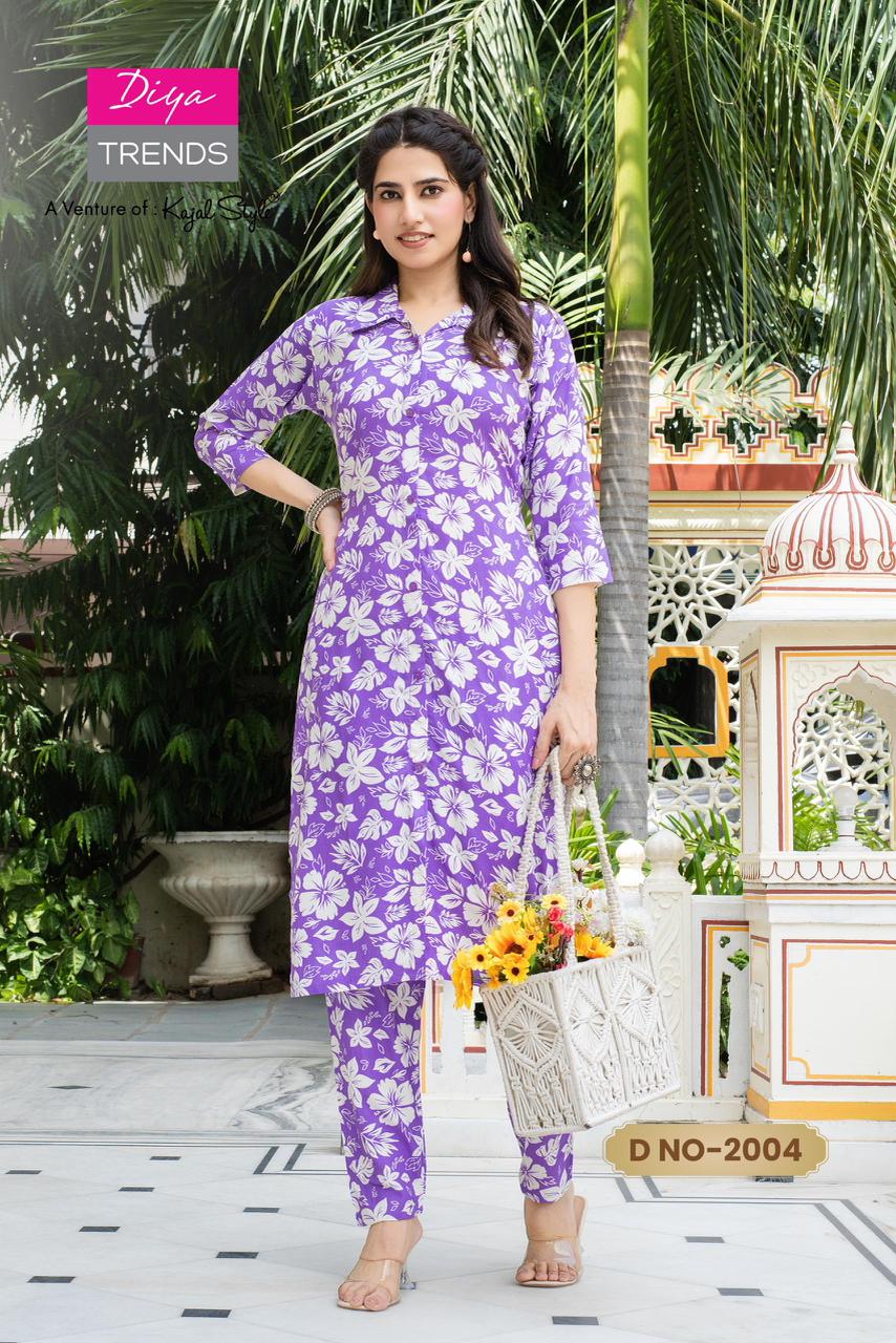 Diya Trends CO ORD Set Vol 2 by Kajal Style Wholesale Catalog 10 Pcs (4) Diya Trends CO ORD Set Vol 2 by Kajal Style Wholesale Catalog 10 Pcs - Image 5