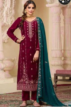 Four Dots Xpose Vol 2 by Kessi Velvet Salwar Suit Catalog 4 Pcs