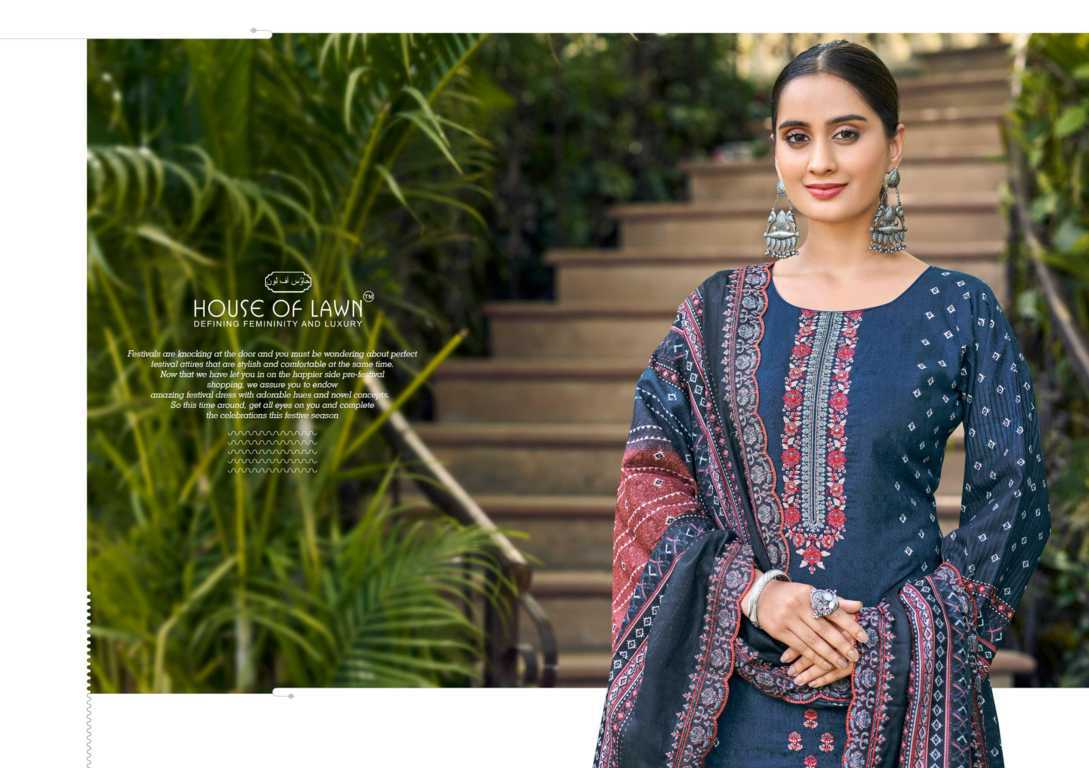 House of Lawn Urbane Cotton Salwar Suit Catalog 6 Pcs (2) House of Lawn Urbane Cotton Salwar Suit Catalog 6 Pcs - Image 3
