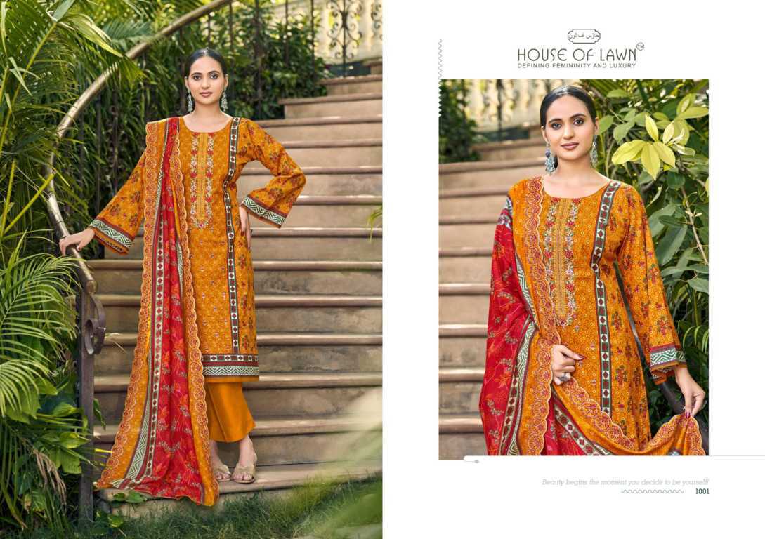 House of Lawn Urbane Cotton Salwar Suit Catalog 6 Pcs (3) House of Lawn Urbane Cotton Salwar Suit Catalog 6 Pcs - Image 4