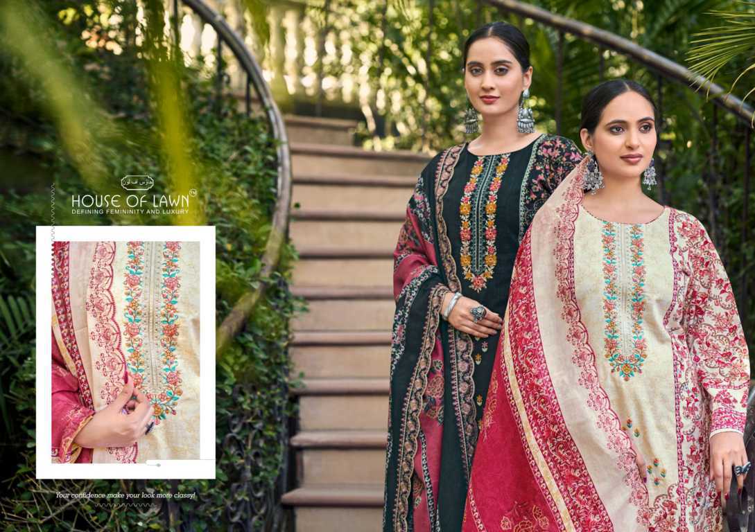 House of Lawn Urbane Cotton Salwar Suit Catalog 6 Pcs (6) House of Lawn Urbane Cotton Salwar Suit Catalog 6 Pcs - Image 7