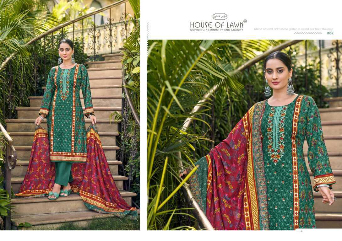 House of Lawn Urbane Cotton Salwar Suit Catalog 6 Pcs (8) House of Lawn Urbane Cotton Salwar Suit Catalog 6 Pcs - Image 9