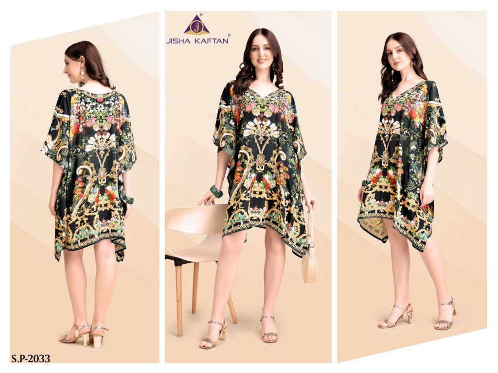 Jelite Silk Poncho Kaftan Vol 5 Kurti Catalog 8 Pcs (2) Jelite Silk Poncho Kaftan Vol 5 Kurti Catalog 8 Pcs - Image 3