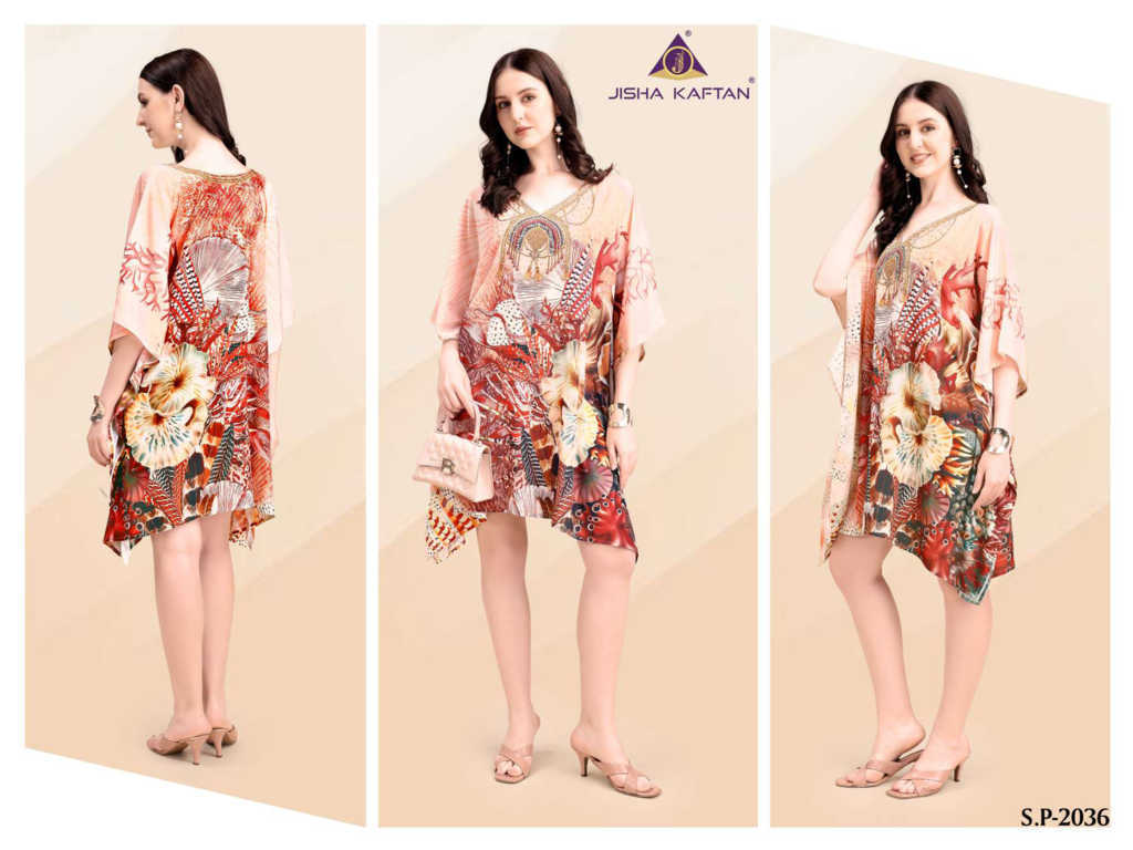 Jelite Silk Poncho Kaftan Vol 5 Kurti Catalog 8 Pcs (5) Jelite Silk Poncho Kaftan Vol 5 Kurti Catalog 8 Pcs - Image 6