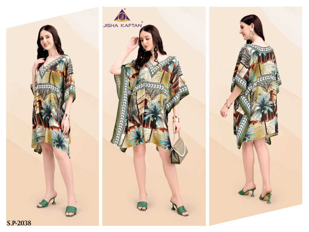 Jelite Silk Poncho Kaftan Vol 5 Kurti Catalog 8 Pcs (7) Jelite Silk Poncho Kaftan Vol 5 Kurti Catalog 8 Pcs - Image 8