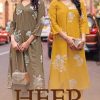 Kadlee Heer Vol 2 Rayon Kurti with Bottom Catalog 6 Pcs